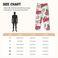 thumbnail image 3 of Balery Watercolor Red Truck And Fir Tree Pantalones de pijama para mujer, pijamas ultraligeros, pantalones de estar por casa-X-Large, 3 of 6