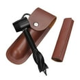 thumbnail image 2 of Taladro de madera Broca Llave Supervivencia Camping Carpintería Mochilero al aire libre Bolso de piel sintética marrón Zulema Llave de barrena, 2 of 8