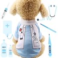 thumbnail image 2 of Ropa para mascotas, costumbres para Perros, chaqueta de plumas para Halloween, camiseta para Chihuahua, cachorro, Yorkshire, Terrier, cachorro, Bulldog, Ropa para Perro, 2 of 4