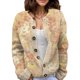 thumbnail image 1 of Jersey tipo cárdigan Akivide de punto con estampado floral de otoño para mujer, 1 of 2