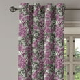 thumbnail image 3 of Ambesonne Grommet Curtain, , 50"x108", Purple Dark Sepia and Grey, 3 of 5