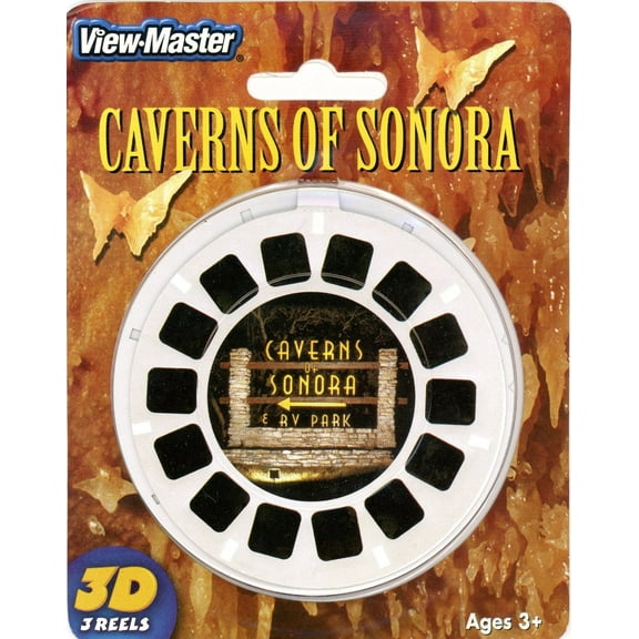 Caverns of Sonora, Texas - ViewMaster 3 Reel Set