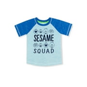 Sesame Street Baby Boy & Toddler Boy Short-Sleeve T-Shirt (12M-5T)