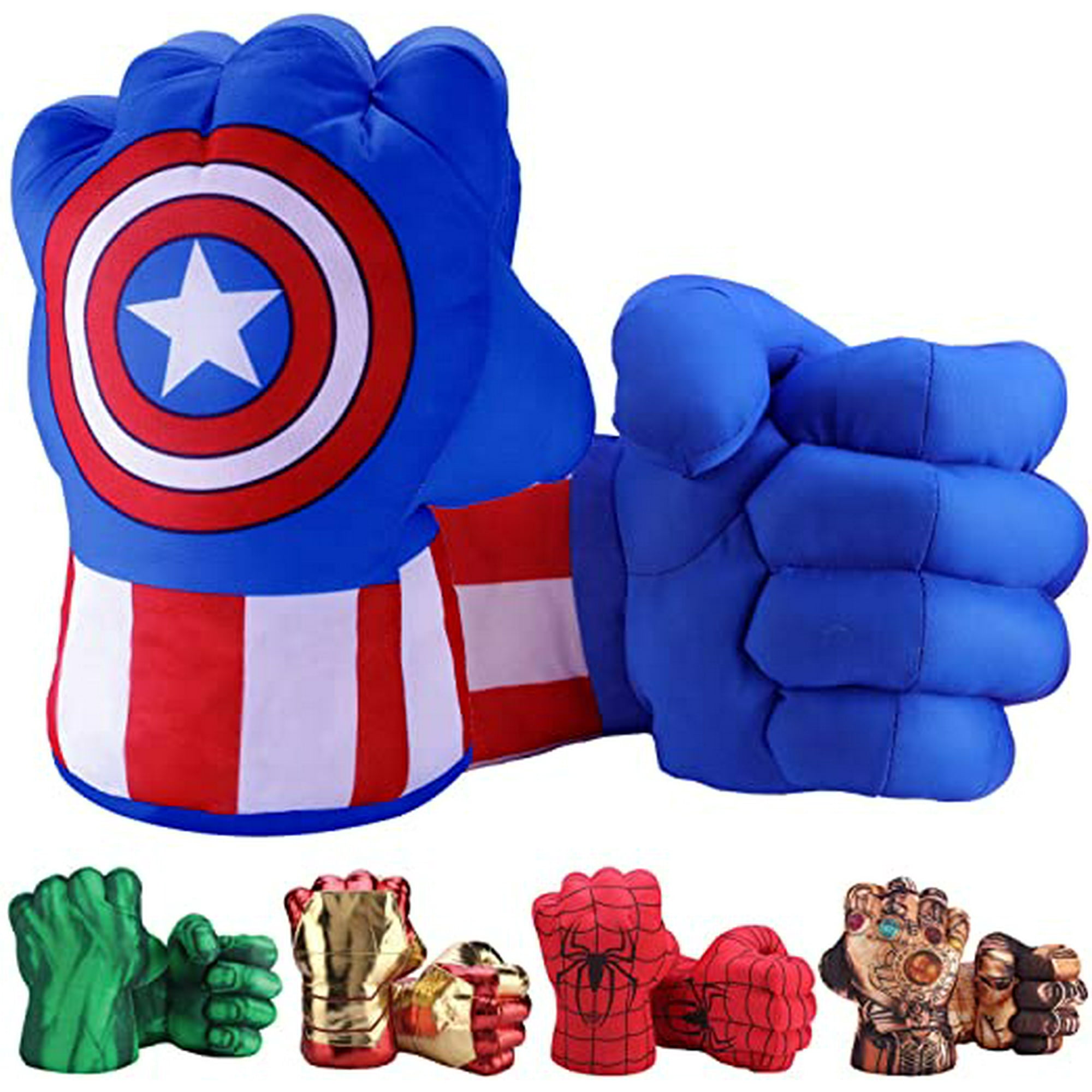 Hulk Hands, Spiderman Gloves, Ironman Fists, Captain America Hands