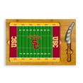 thumbnail image 2 of USC Trojans Icon Glass Top Cutting Board & Knife Set, 2 of 3