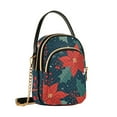 thumbnail image 7 of FORMRS Crossbody Bag for Women Quilted Travel Shoulder Cell Phone Purse with Chain Strap Handbag, Christmas Berries, 7 of 7