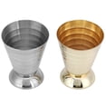 thumbnail image 2 of 2 piezas de jigger multifunción de acero inoxidable 304 para cócteles y vino, vaso de 75 ml para barman., 2 of 14