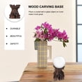 thumbnail image 4 of Holder Wooden Stand For Sphere Portable Display Stand Decorative Wood Rack Wood Display Stand Base Orb Egg Base Decorative decorative tabletop crafts, 4 of 8