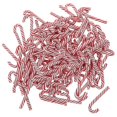 thumbnail image 2 of 100pcs Christmas Candy Cane Miniature Candy Cane Diy Crafts Resin Candy Cane Prop, 2 of 2