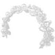 thumbnail image 1 of Tocado de perlas artificiales blancas, delicado tocado de novia, diadema para niñas, accesorios para el cabello con diamantes de imitación para damas., 1 of 8