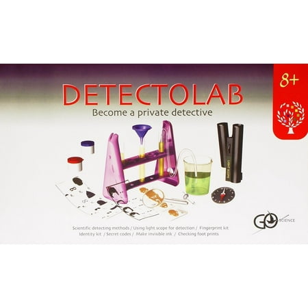 Detectolab Crime Scene Investigator Lab Kit By Elenco
