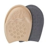 2Pcs Metatarsal Pads Professional Slip Forefoot Pads Women Man Beige Male Round