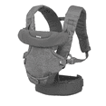 thumbnail image 1 of Mochila Cangurera Bebé Porteo Ergonómica, 4 Formas De Porteo Belug, Gris Plateado, 1 of 5