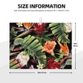 thumbnail image 3 of Easygdp Watercolor Tropical Flowers Microfiber Absorbent Dish Drying Pad,Kitchen Drying Mat,Can Be Hung, Strong Water Absorption Capacity,Quick Drying, 3 of 9