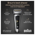thumbnail image 5 of Braun Series 9 PRO+ Electric Shaver, 6in1 SmartCare Center & Travel Case, 9567cc Silver, 5 of 13