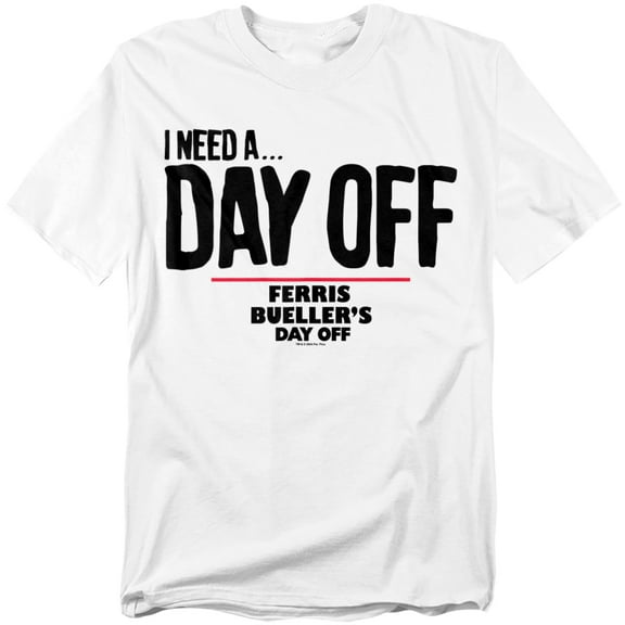Ferris Bueller T-Shirt Needs A Day Off Unisex Graphic Tee for Men & Women