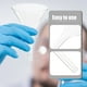 thumbnail image 5 of 4 embudos transparentes de laboratorio, embudo de vidrio, embudo de laboratorio, embudos de experimento (40, 60, 75, 90 mm), 5 of 6