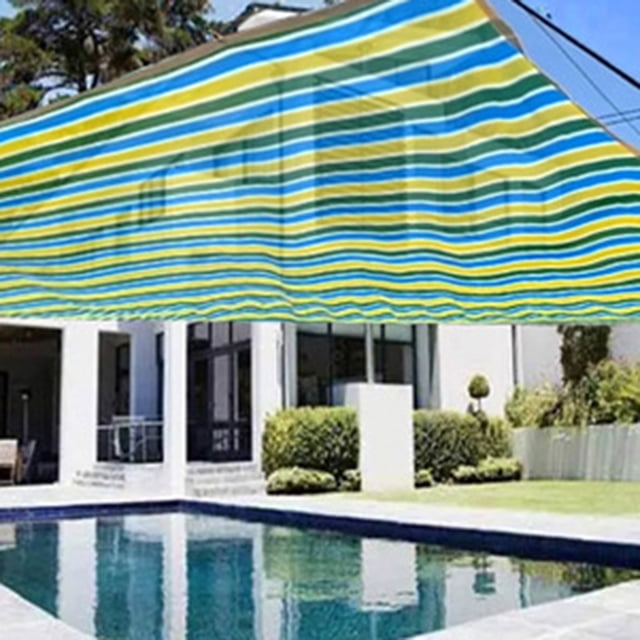 LJNYFDC Lawn Beach Shade Cover Breathable UV Block Shade Canopy Easy Installation Swimming Pool Garden Protection Awning