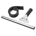 thumbnail image 3 of Uxcell Shower Squeegee Window Cleaning Tool with Replacement Rubber 12 Inch Black, 3 of 7
