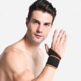 thumbnail image 3 of Sports Fitness Wrap Wrist Band, Wrist Bandage Adjustable, 3 of 5