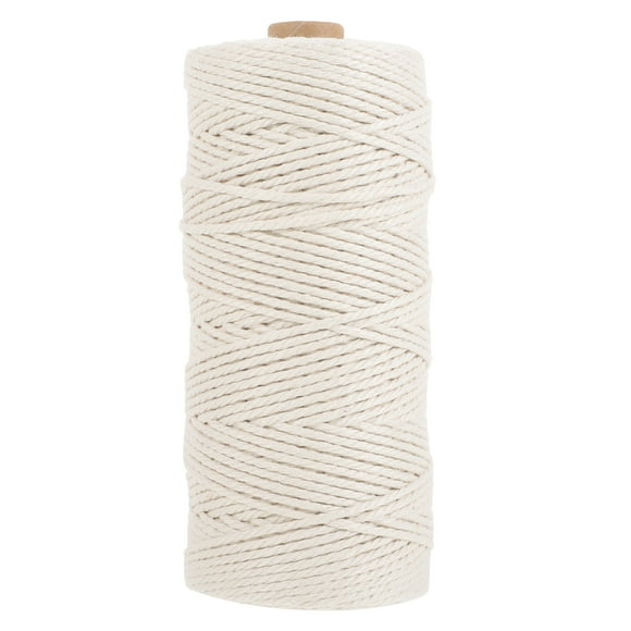 rollo de hilo de algodón para salchichas, tripa, cuerda para atar carne (200 m)