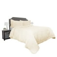 Quilt and Sham Set Hypoallergenic 3 Piece Oversized Full/Queen Quilt