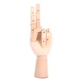 thumbnail image 1 of Wooden Hand Model, Artist Drawing Reference Tool with Flexible Fingers, for Beginners and Advanced Artists Sketching Practice, 1 of 7