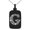 Black, variant on Stainless Steel Letter G Initial Dotted Monogram Engraved Small Rectangle Dog Tag Charm Pendant Necklace
