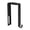 B, variant on Adjustable No-Drill Metal Hanging Hooks, Heavy Duty Over-The-Rail Clips, 5PCS Sturdy Mount Hangers for Wood Fences & Holiday Decor