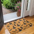 thumbnail image 2 of Witch Hat Halloween Pattern Door Rugs,Washable Non Slip Door Mats Indoor,Decorative Door Mats,Entry Mat Indoor for Entrance,Bedroom,Kitchen,Bathroom,17"x30", 2 of 6