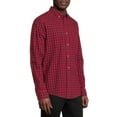 thumbnail image 3 of George Men's and Big Men's Long Sleeve Stretch Poplin Shirt, 3 of 6