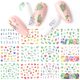 thumbnail image 1 of Deslizadores de flores y letras de amor para manicura de San Valentín, 12 Uds., para decoración de uñas, GLBN1489-1500 de puntas adhesivas al agua Tan Jianjun unisex, 1 of 2