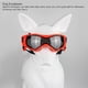 thumbnail image 4 of Gafas para Perros con Correa Ajustable Protección UV Resistente Al Agua Marco Suave Elegantes Gafas de Sol para Mascotas para Caminar Andar en Bicicleta Fiestas ANGGREK Otros, 4 of 8
