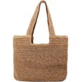 thumbnail image 1 of LHSHID Straw Beach Bag for Women Summer Woven Tote Bag Shoulder Handbags, 1 of 8