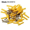thumbnail image 4 of MYG 50 Pcs Vis d'Expansion en Acier Inoxydable M6X40 Ancrage Mural et Vis pour Cloison Sèche, 4 of 9