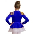 thumbnail image 4 of iiniim Girls Princess Ballet Dance Tutu Dress Christmas Halloween Party Performance Royal Blue 4, 4 of 7