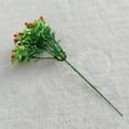 thumbnail image 3 of OULII 10Pcs Plastic Flowers Decor Fake Flower Bouquet for Indoor Use, 3 of 7