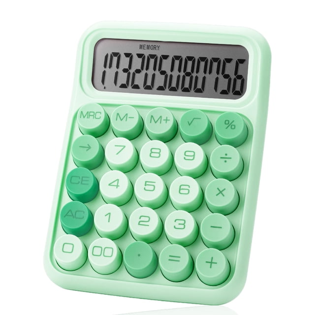 Interruptor mecánico Calculator Mr. Pen de 12 dígitos con pantalla LCD grande