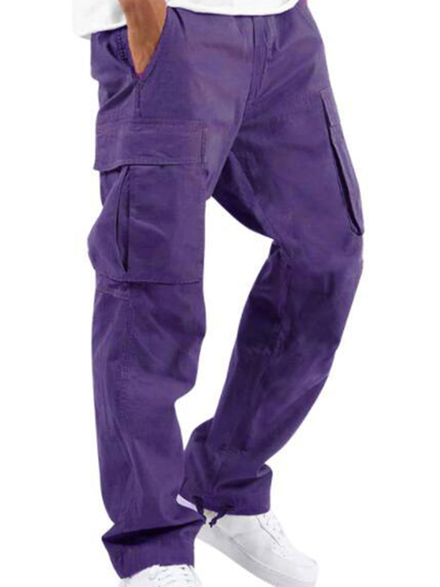 Radio Eva 622 NERV B.D.U. Purple Cargo Pants - Tokyo Otaku Mode (TOM)