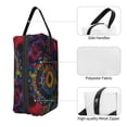 thumbnail image 3 of Goofa Mandala Colorful Printed Toiletry Bag with Handle,Large Capacity Travel Makeup Cosmetic Bag for Women, Carry on Airport Airline Compliant Bag, 3 of 9