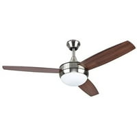 Harbor Breeze 48-In Football Matte Black Ceiling Fan With Light Kit
