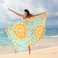 thumbnail image 5 of Beach Towel,Microfiber Beach Towel Super Lightweight Quick Drying Colorful Bath Towel Sandproof Beach Blanket Multi-Purpose Towel For Travel Swimming Pool Sports 55.1x27.6 inch, 5 of 6