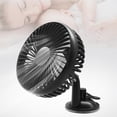 thumbnail image 2 of Riwesomey Miniventilador de coche con ventosa de 12V y 24V, ventiladores de aire automáticos ajustables de bajo ruido, aire acondicionado para coche, Vehículos, repuestos y accesorios Mis Riwesomey VI006734-00, 2 of 5