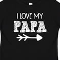 thumbnail image 4 of Inktastic I Love My Papa with Arrow Boys or Girls Baby T-Shirt, 4 of 5