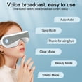 thumbnail image 2 of Masajeador de Ojos 3D con Compresa Caliente y Bluetooth Inteligente, Equipo de Belleza para Aliviar Cansancio Ocular, Regalo de Cuidado Facial, 2 of 9