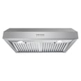 thumbnail image 1 of Pemberly Row 30" 380 CFM Ducted Under Cabinet Range Stainless Steel Kitchen Hood, 1 of 9