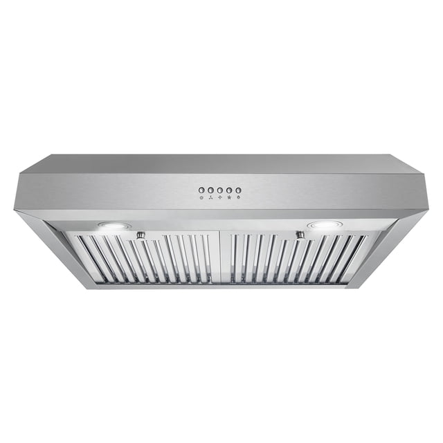 Pemberly Row 30" 380 CFM Ducted Under Cabinet Range Stainless Steel Kitchen Hood