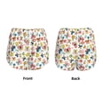 thumbnail image 5 of Lsque Butterfly Flowers Printed Women's Running Shorts with Liner Pockets,Elastic Quick Dry Workout Athletic Gym Yoga Shorts,Womens High Waist Shorts-XX-Large, 5 of 9