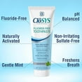thumbnail image 4 of CloSYS Fluoride Free Toothpaste 3.4oz Triple Pk, 4 of 8