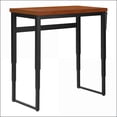 thumbnail image 2 of Desks, Computer/Home Office Standing Adjustable 48” L Laptop Modern Contemporary Brown Laminate Black Metal | Cherry | Particle Board, 2 of 15